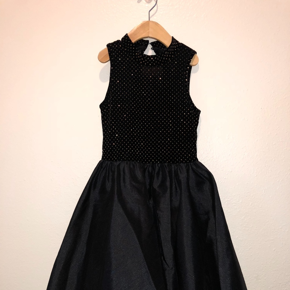 Pippa & Julie by Pastourelle Velvet&Taffeta Dress